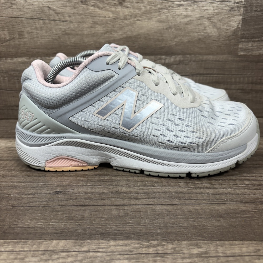 New Balance 847 v4 Gray Womens US Size 7.5 Wide EUR 38 WW847LW4 Sneakers - Picture 1 of 10